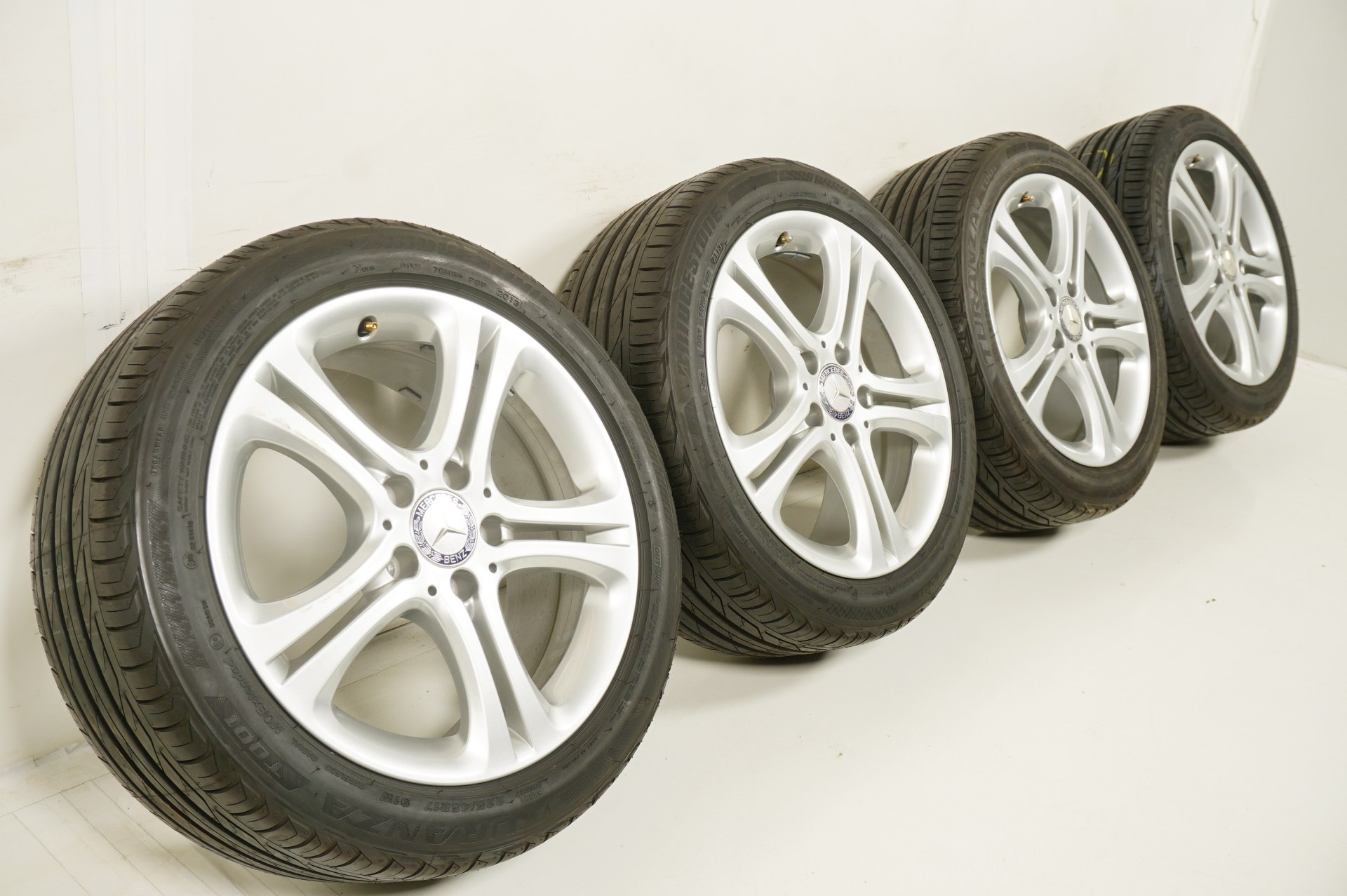 4x Sommer-Komplettrad 17 Zoll | Mercedes A B CLA-Klasse W176 W246 W117 | 225/45 4x Sommer-Komplettrad 17 Zoll | Mercedes A B CLA-Klasse W176 W246 W117 | 225/45