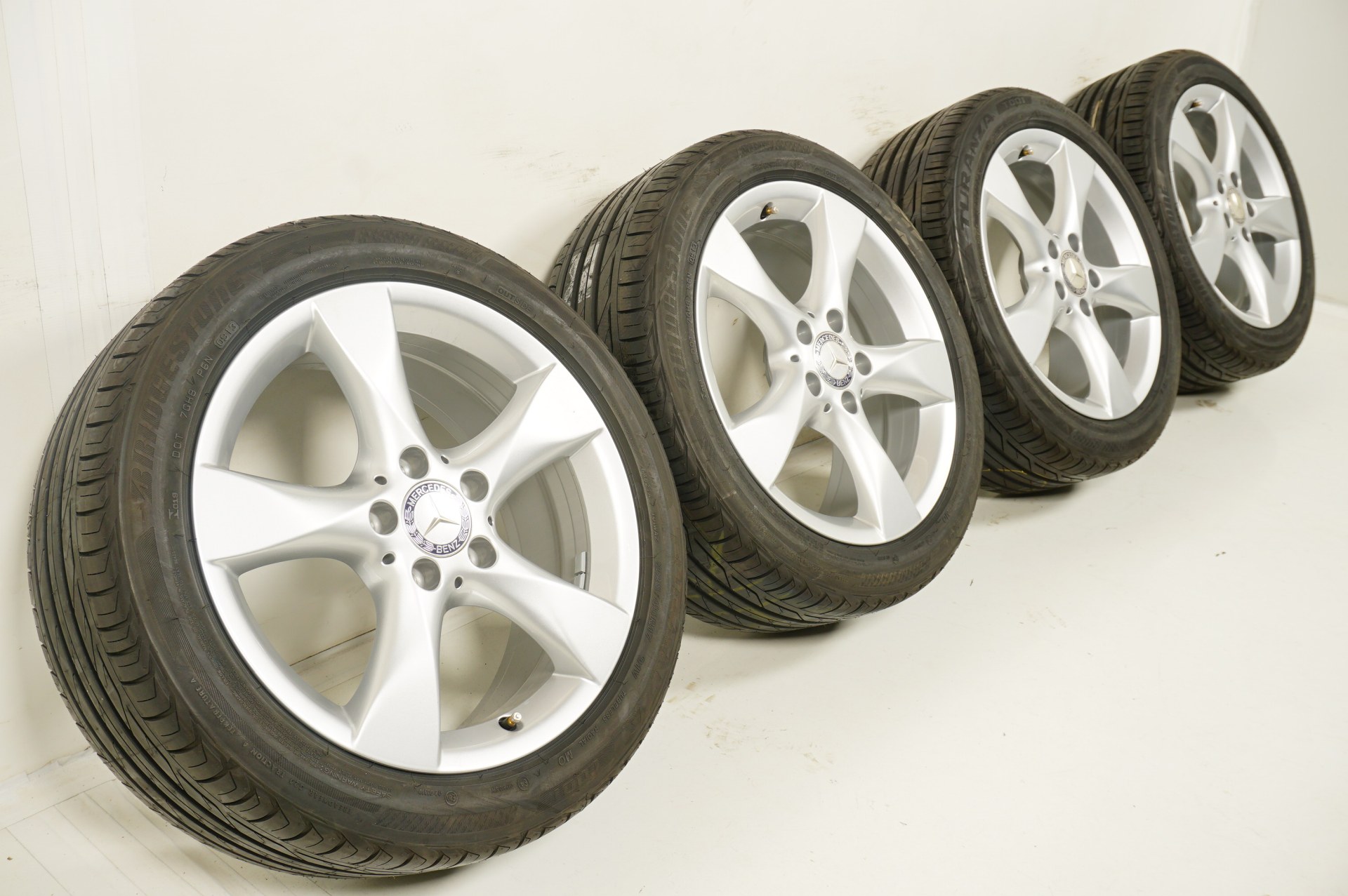 4x Sommer-Komplettrad 17 Zoll | Mercedes A B CLA-Klasse W176 W246 W117 | 225/45 4x Sommer-Komplettrad 17 Zoll | Mercedes A B CLA-Klasse W176 W246 W117 | 225/45