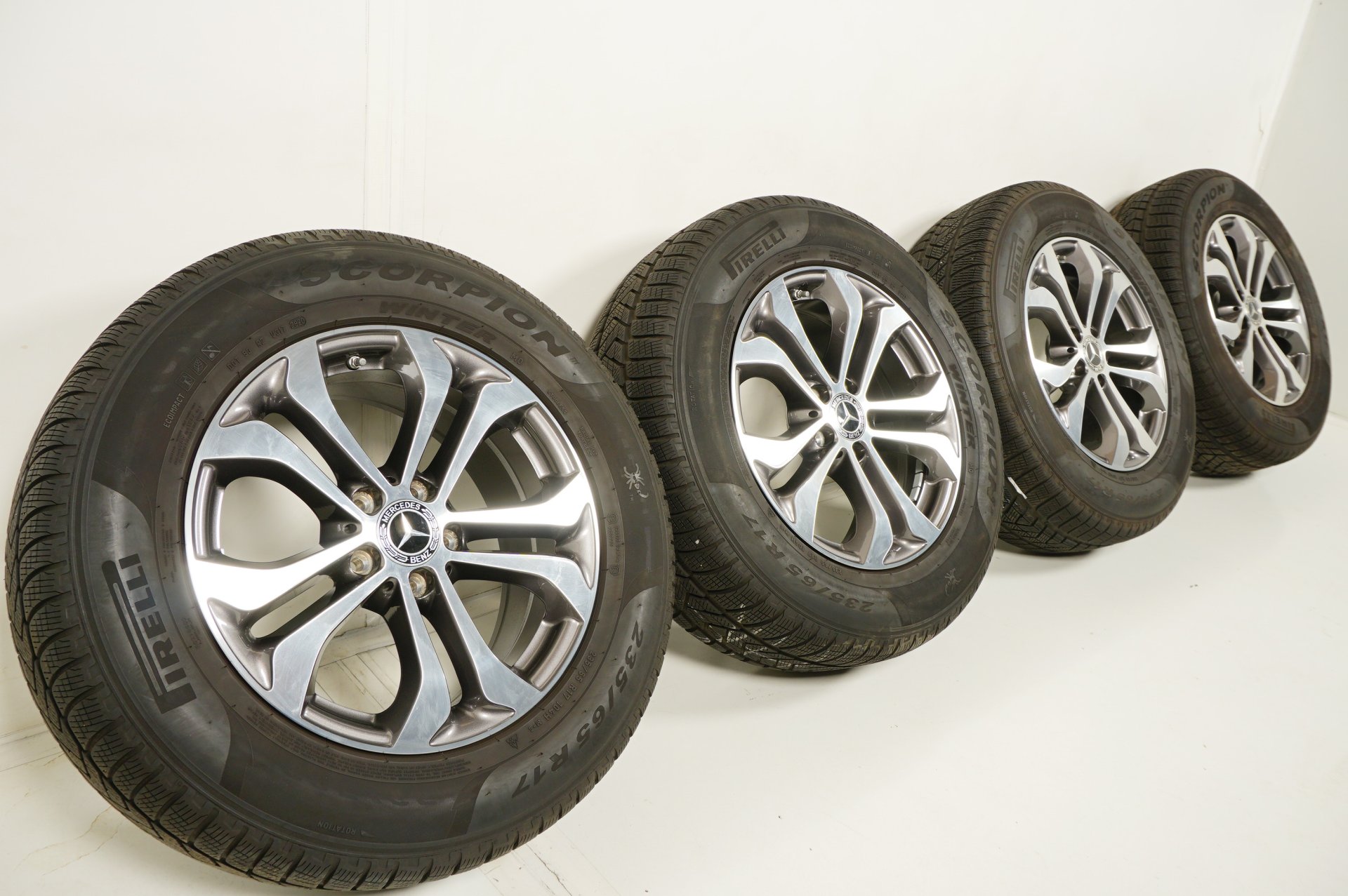4x Winter-Komplettrad 17 Zoll | Mercedes GLC W253 X253 | 235/65 R17 104H M+S 4x Winter-Komplettrad 17 Zoll | Mercedes GLC W253 X253 | 235/65 R17 104H M+S