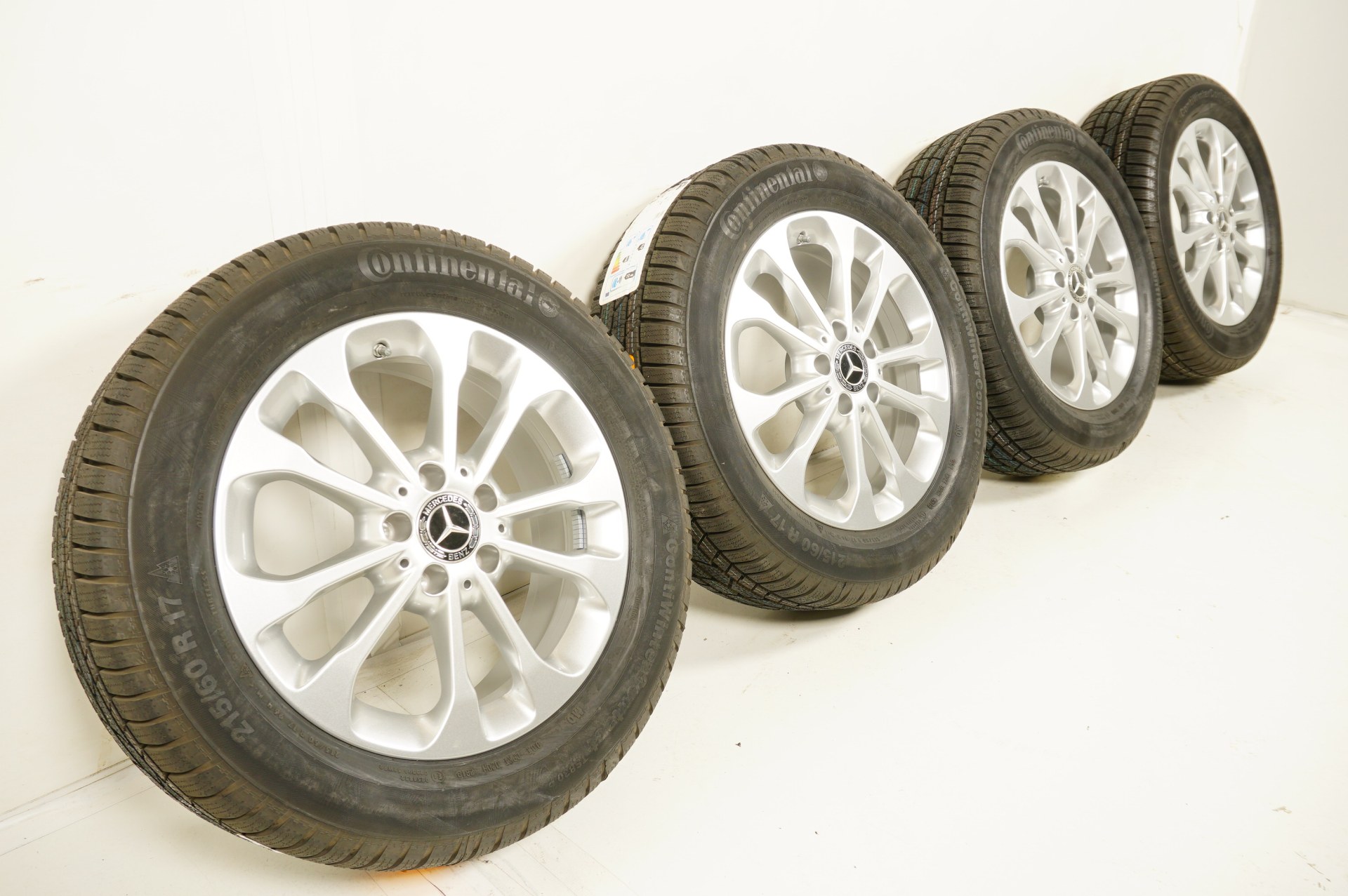 4x Winter-Komplettrad 17 Zoll | Mercedes GLA Klasse W156 X156 | 215/60 R17 | NEU